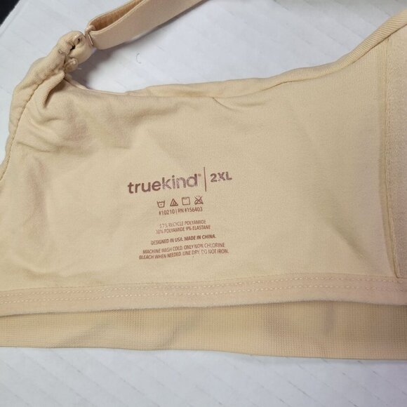 Truekind Chai Supportive Comfort Wireless Shaping Bra #10210 Size 2X - Picture 4 of 5